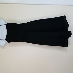 J Crew 100% cotton size 6 black summer dress